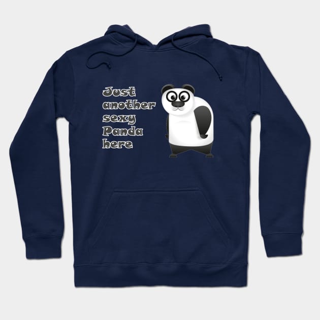 Panda bear Hoodie by Island Chef2